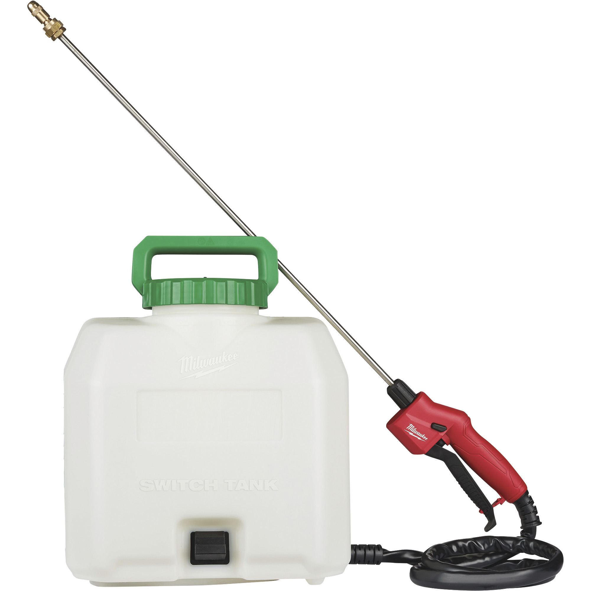 Milwaukee M18 Switch Tank 4-Gallon Interchangeable Sprayer Tank Assembly, Equipped Tank Only, Model# 49-16-28PS